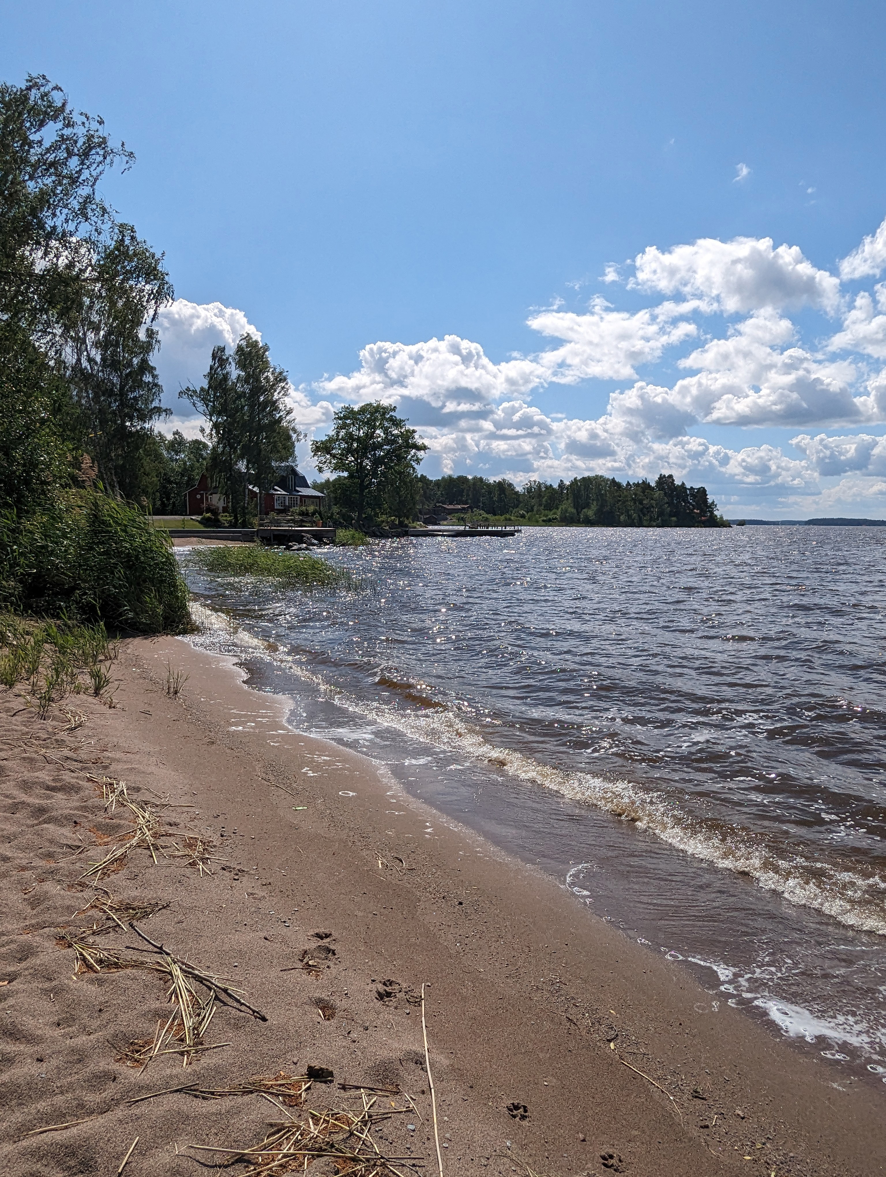 Badplats, Gäddeholm