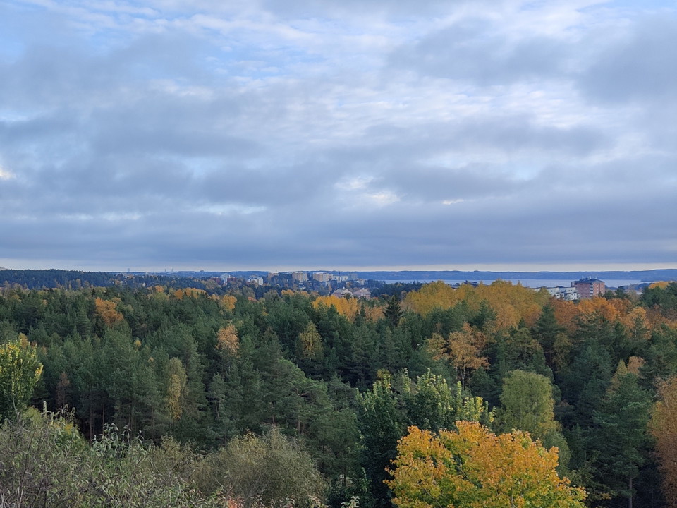 Utsikt från Lillsjötoppen