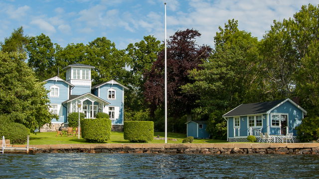 Karön Badhus och villor