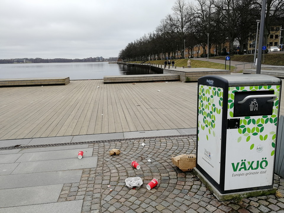 Vattentorget en vårmorgon
