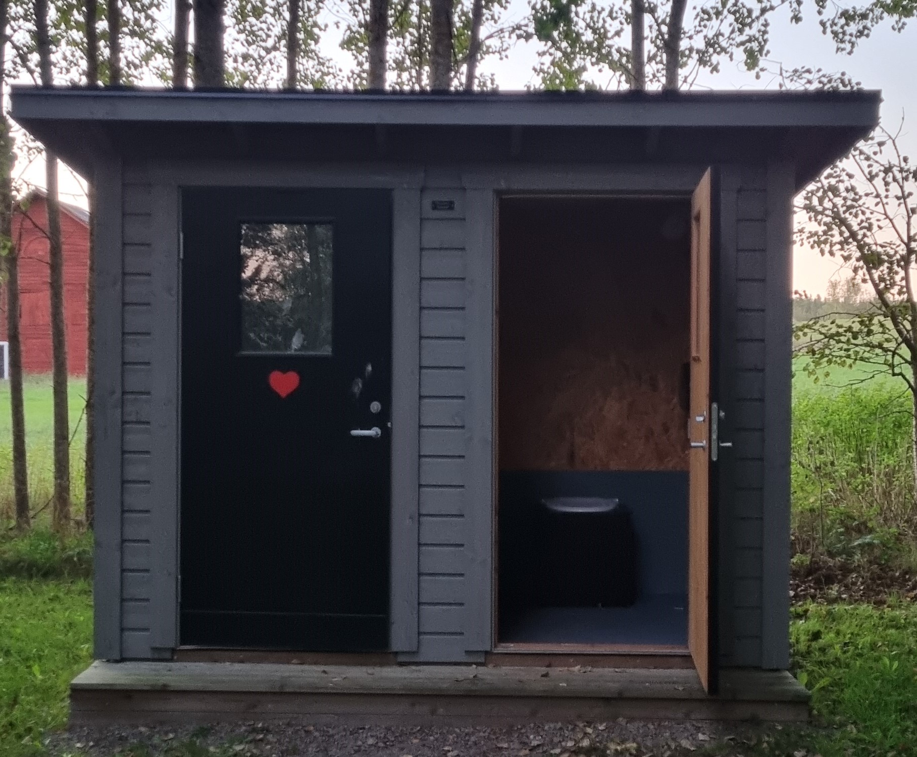 Dass vid badplatsen.