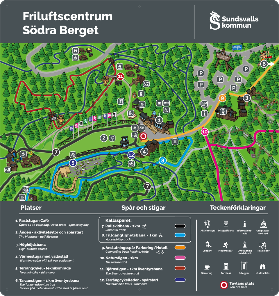 Illustrationskarta Sommar
