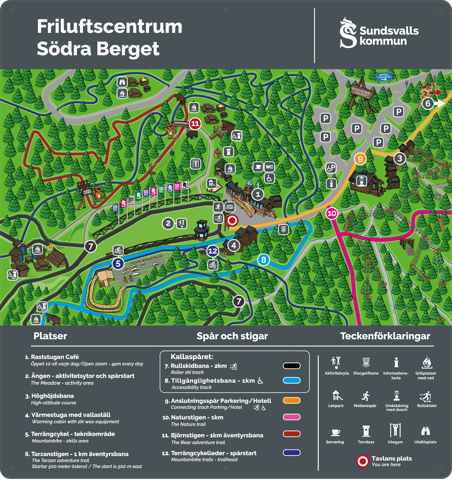 Illustrationskarta Sommar