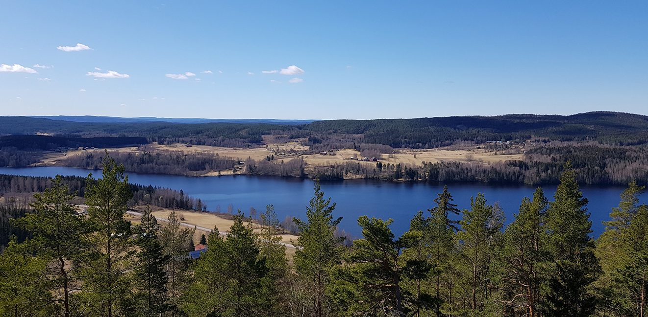 View from Ryggestadberget.