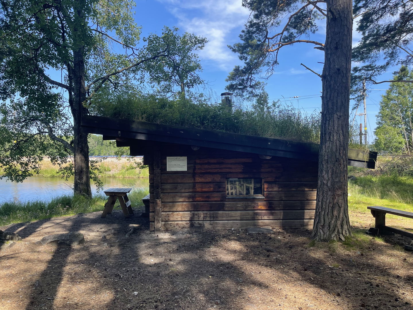 Vindskydd Hjulstockviken