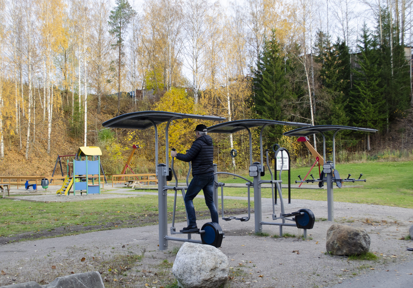 Utegym i Bergsåker