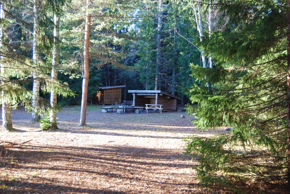 Ena vindskyddet i Kälsviken. Foto: Länsstyrelsen Västernorrland