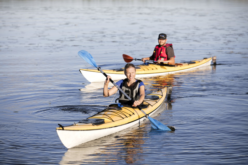 Mälaren har kan ha både lugnt och busigt väder