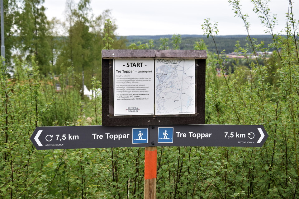 Startplatsen vid slalombacken. Foto Bosse Bifrost