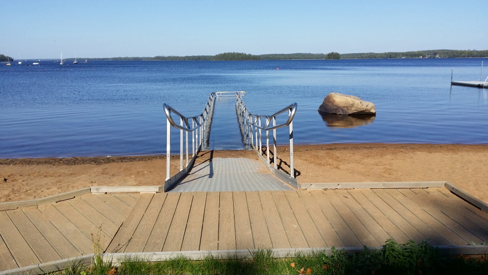 Rullbar badramp