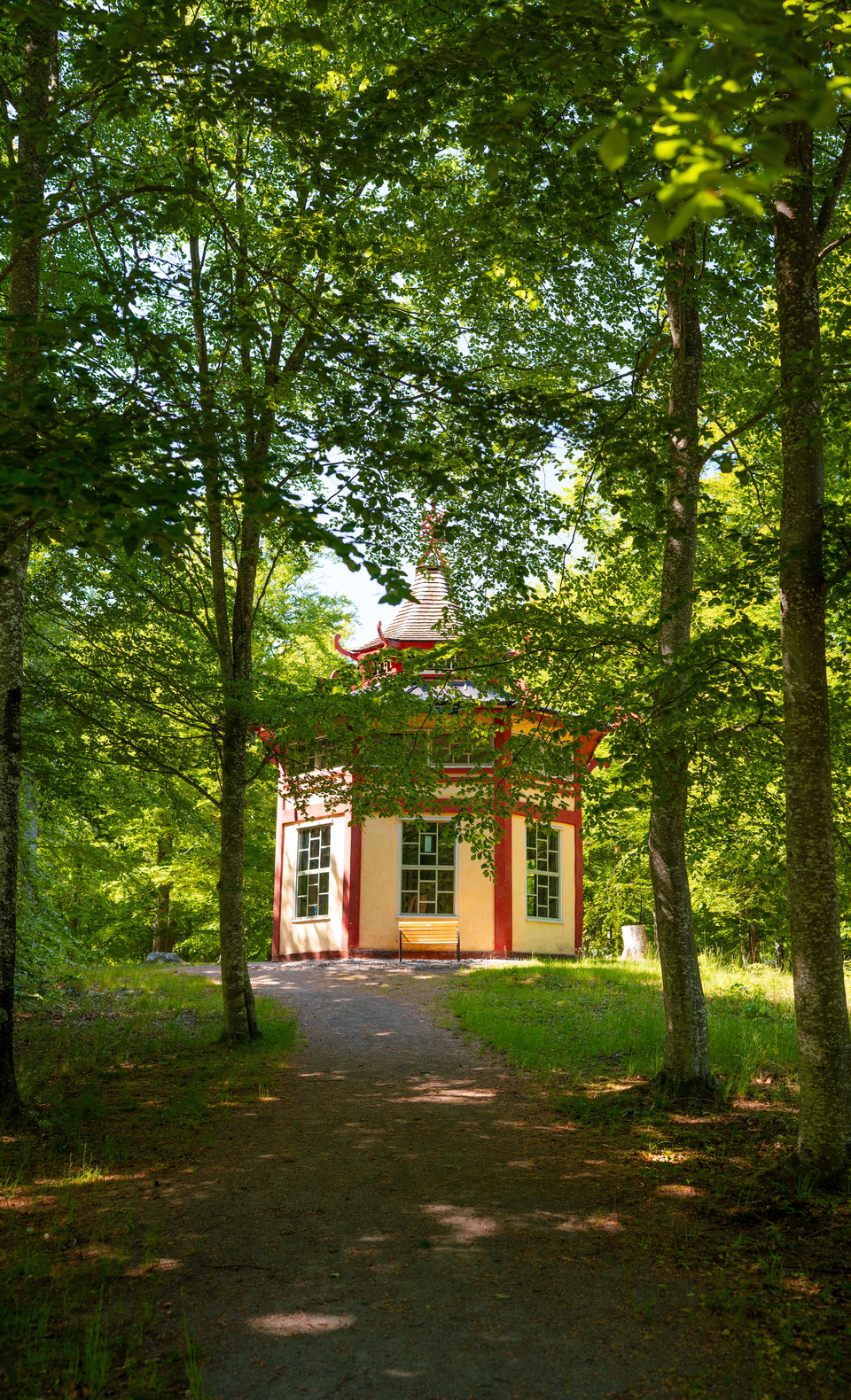 Engelska parken, Värnanäs