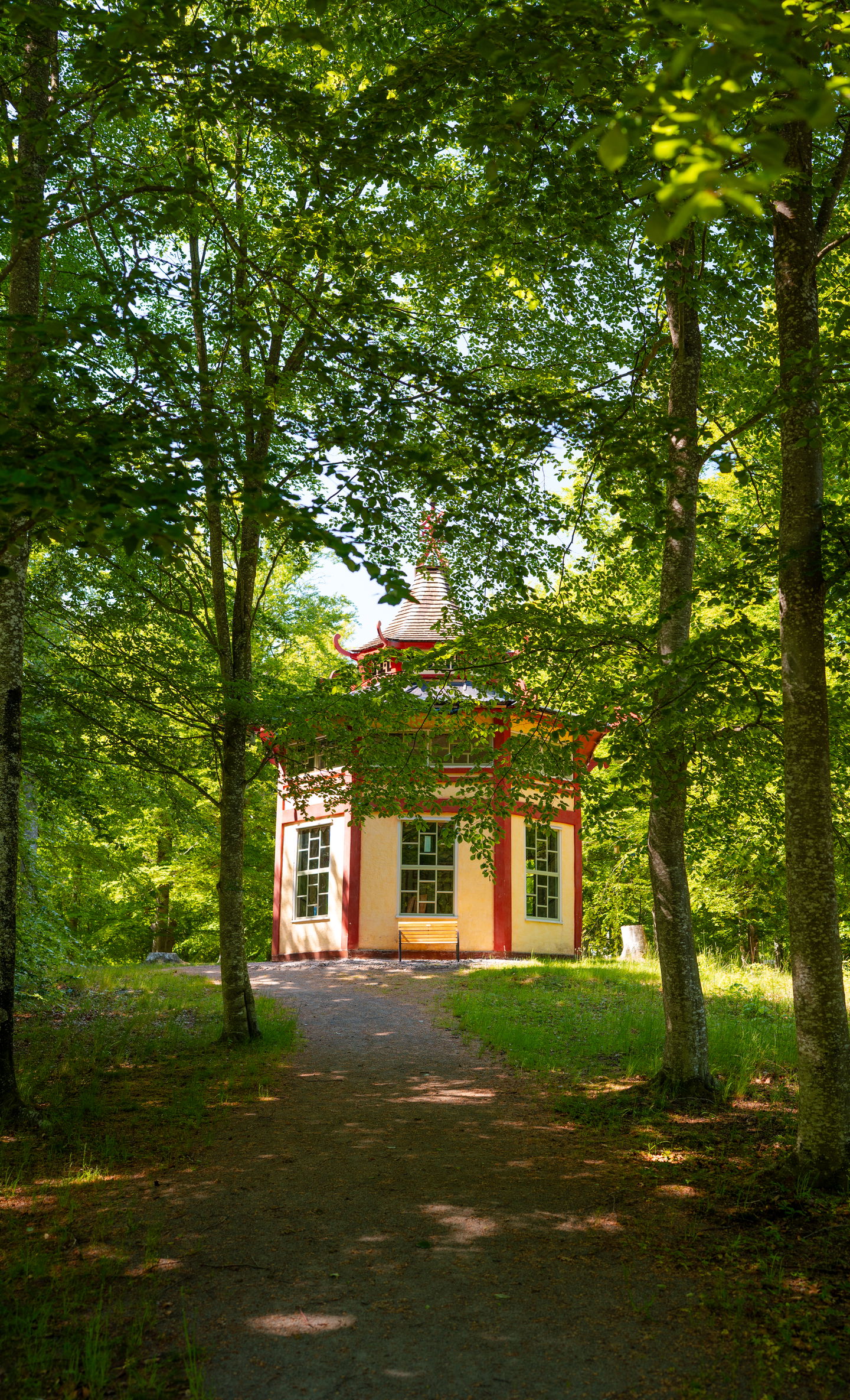 Engelska parken, Värnanäs