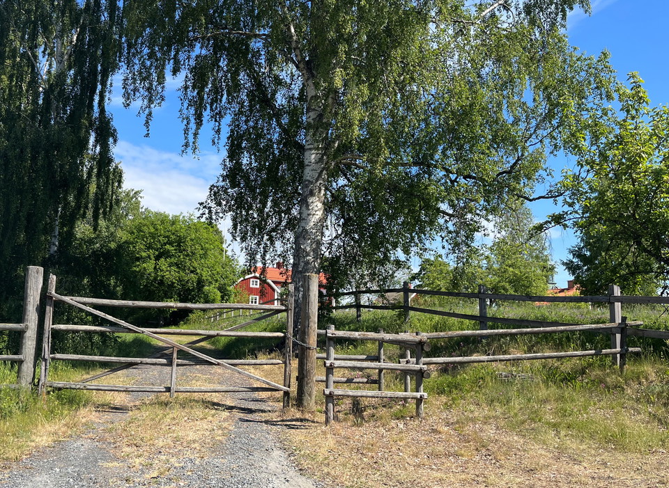 Välkommen till Hagudden - vy från Kyrkogatan