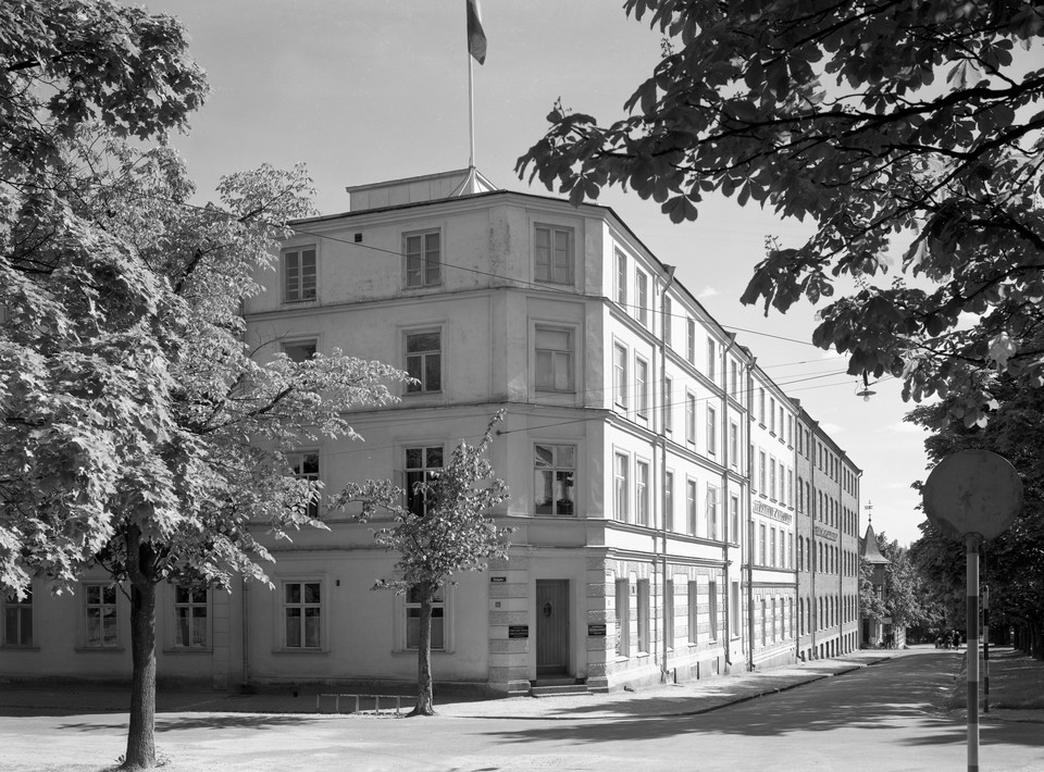 Äldre bild på byggnad