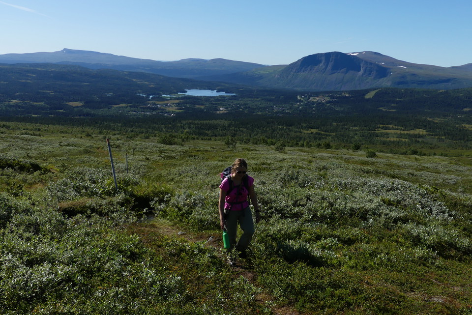 Utsikt mot Borgahällan från Galloe.