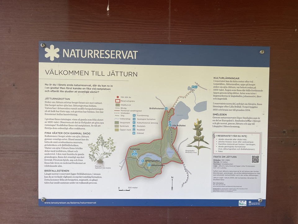 Reservatsskylt Jätturn