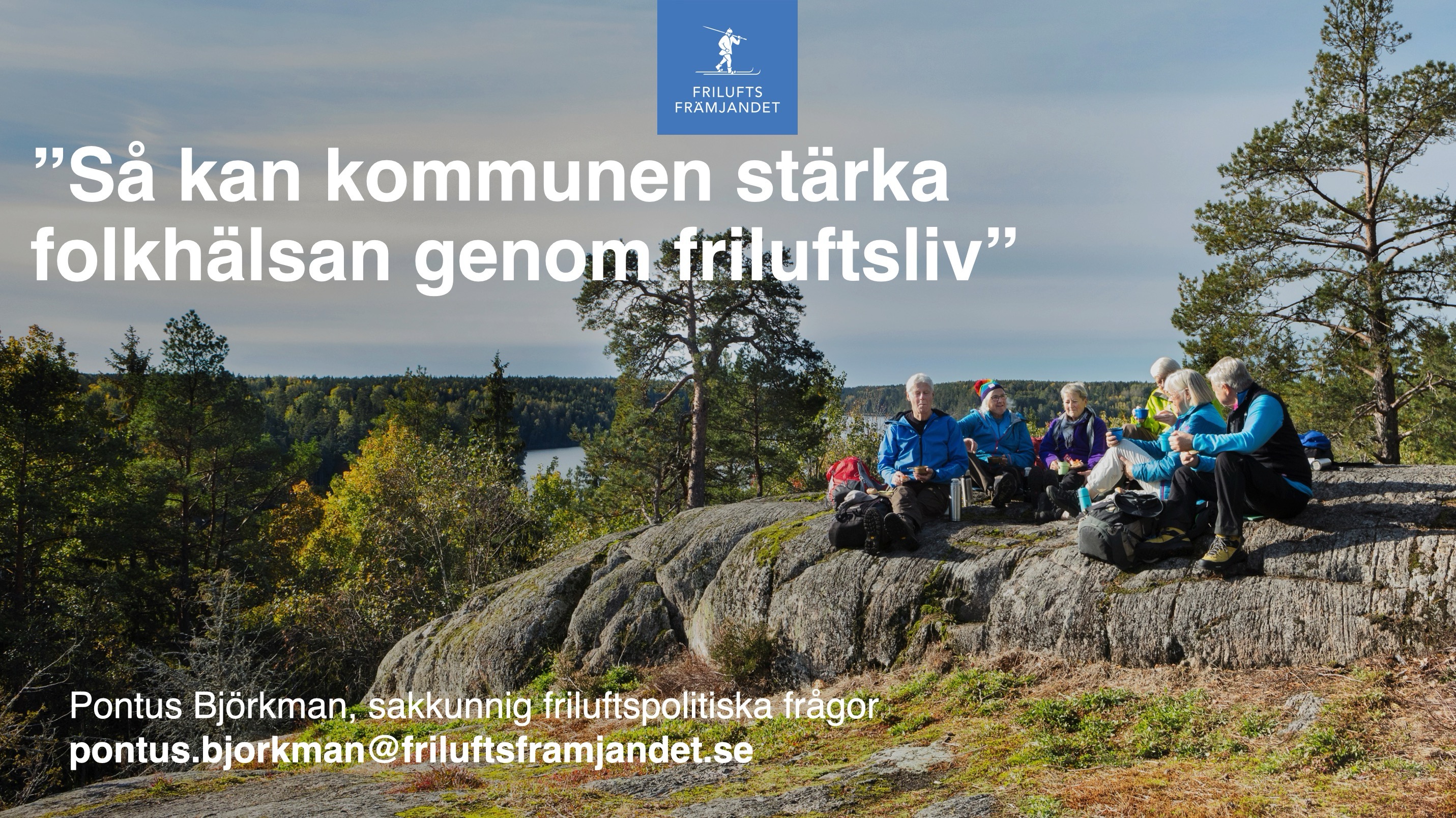 Starkt politiskt stöd för främjat friluftsliv – men få kommuner har plan för det