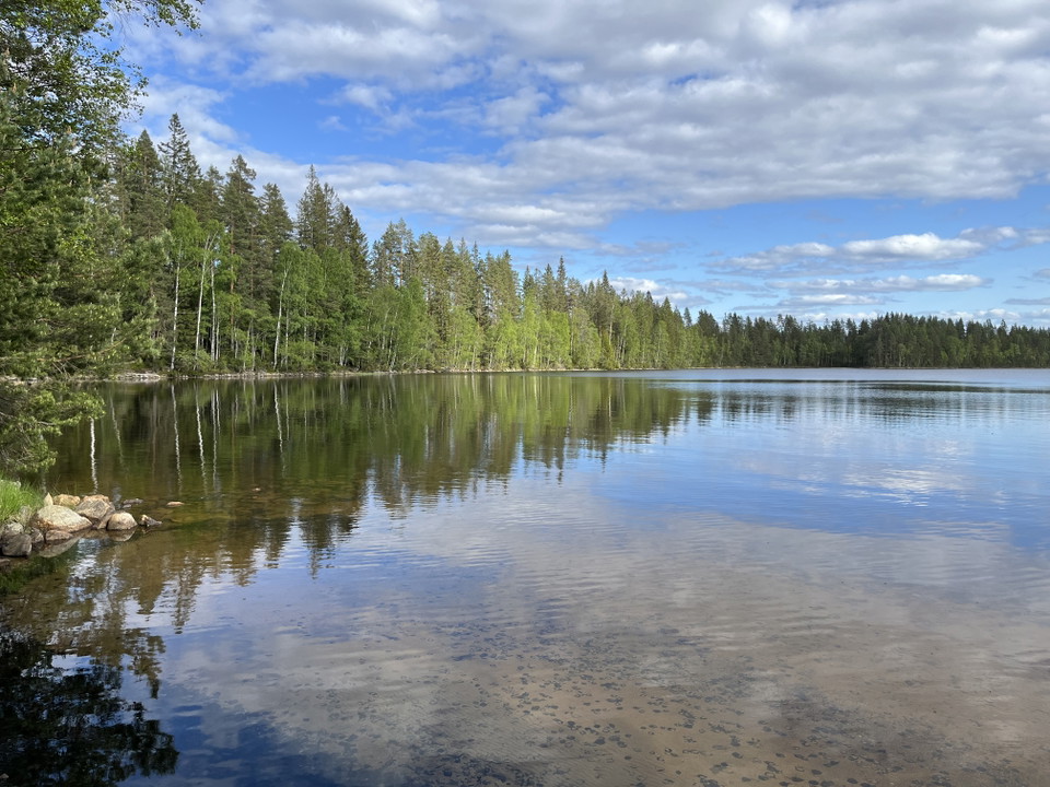 Vy över sjön