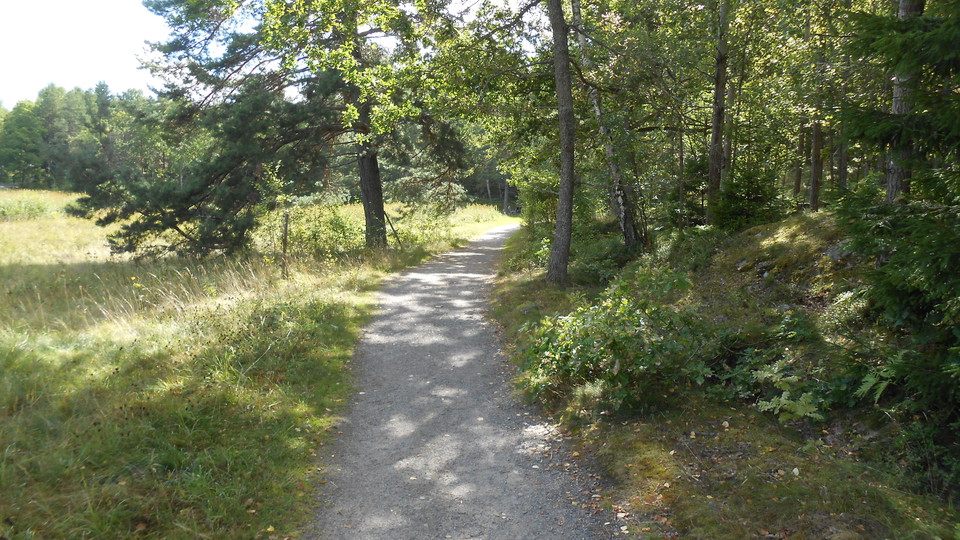 Stig vid Långängen. Foto Lidingö stad