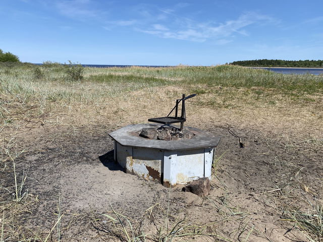 Grillplats, Rullsand