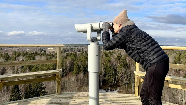 Hackstatrappan, utsiktsplats