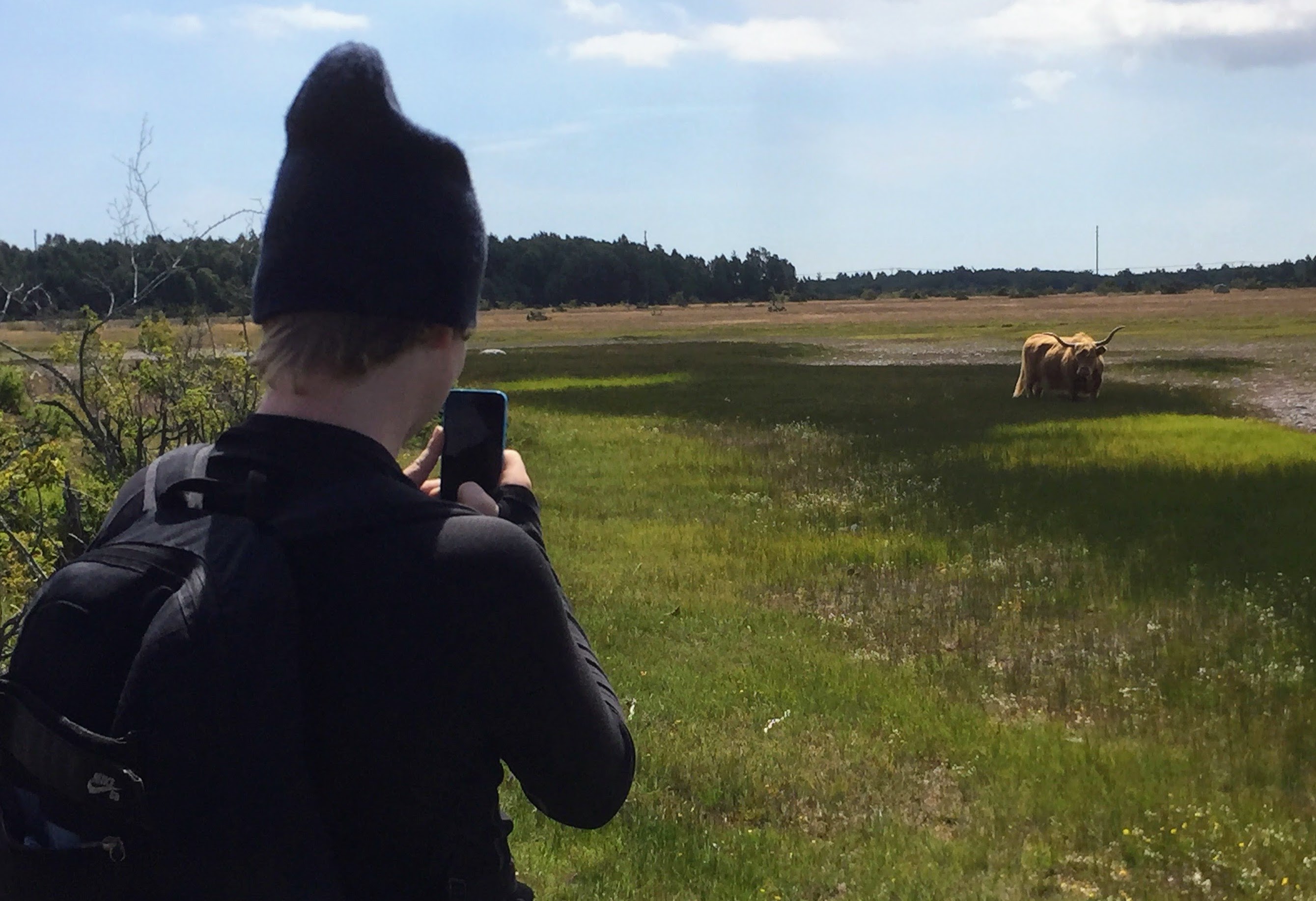 Ibland kan det vara fint att uppleva naturen genom kameralinsen. …