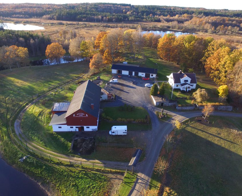 Bejstorp gård från ovan. Foto från bejstorp.se