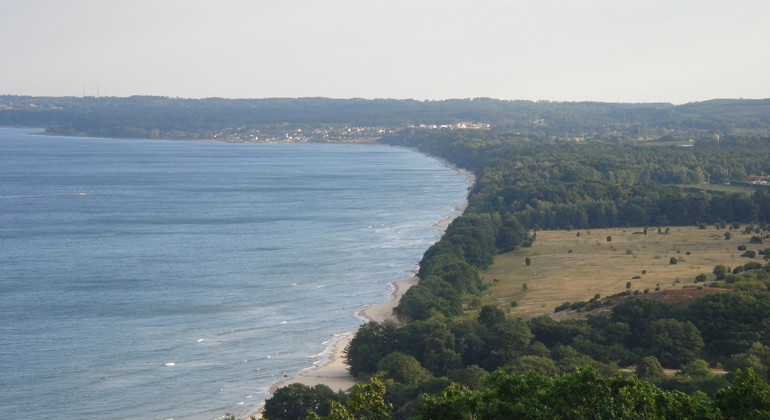 Utsikt från östra toppen.