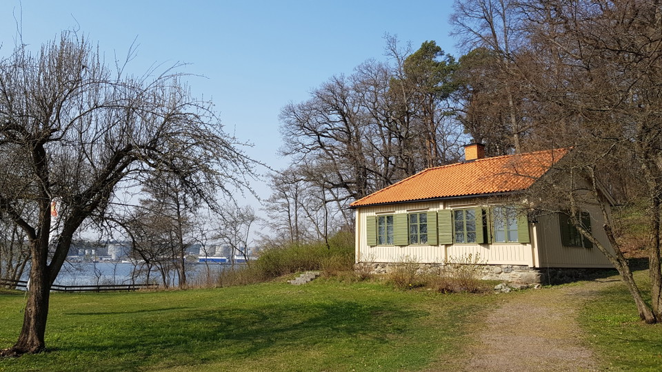 Larsbergs brostuga. Foto Lidingö stad.
