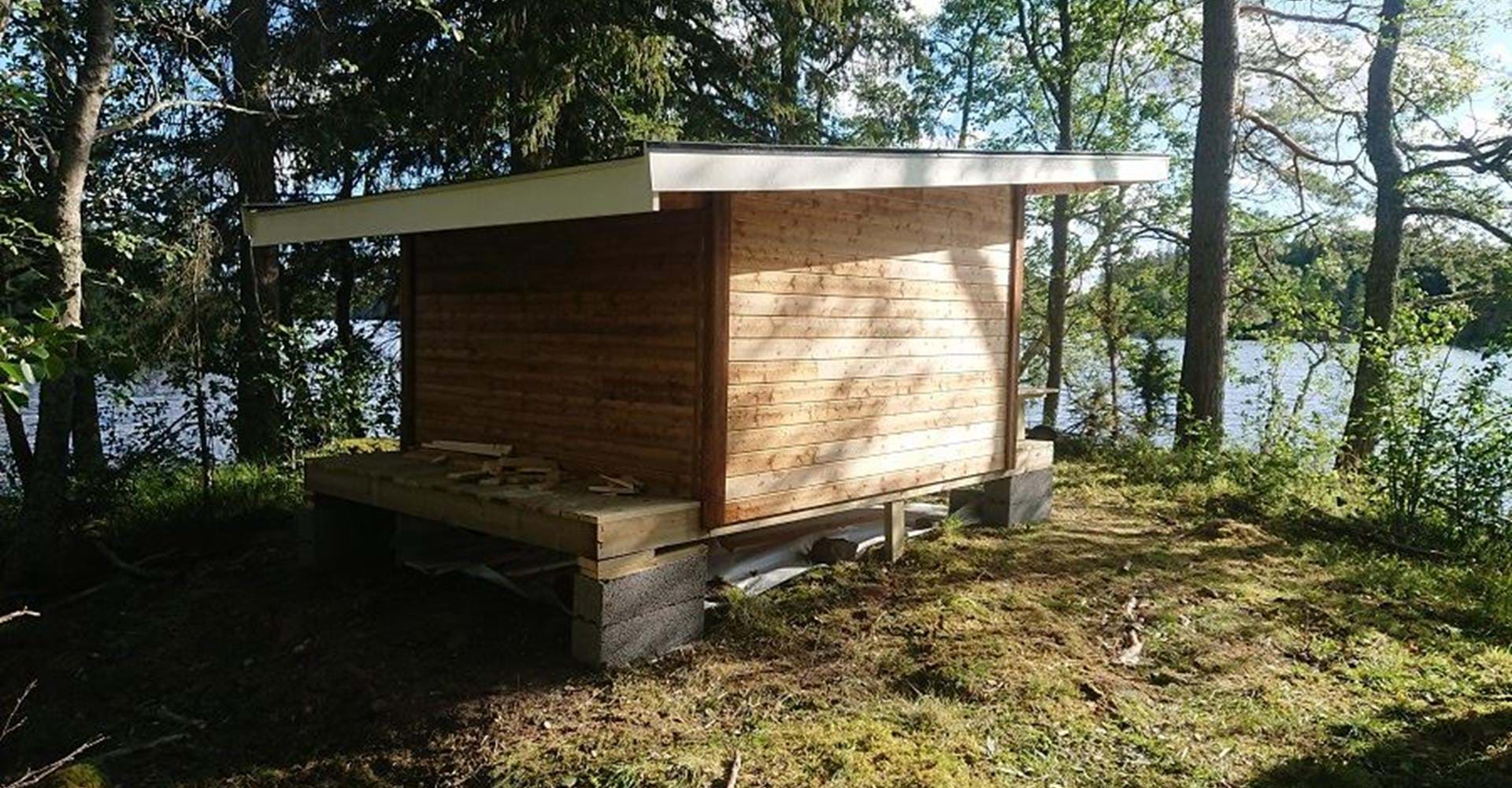 Vindskydd Trehörningen
Byggt 2020
Sträcka Boxholm-Trehörna
Boxholms kn