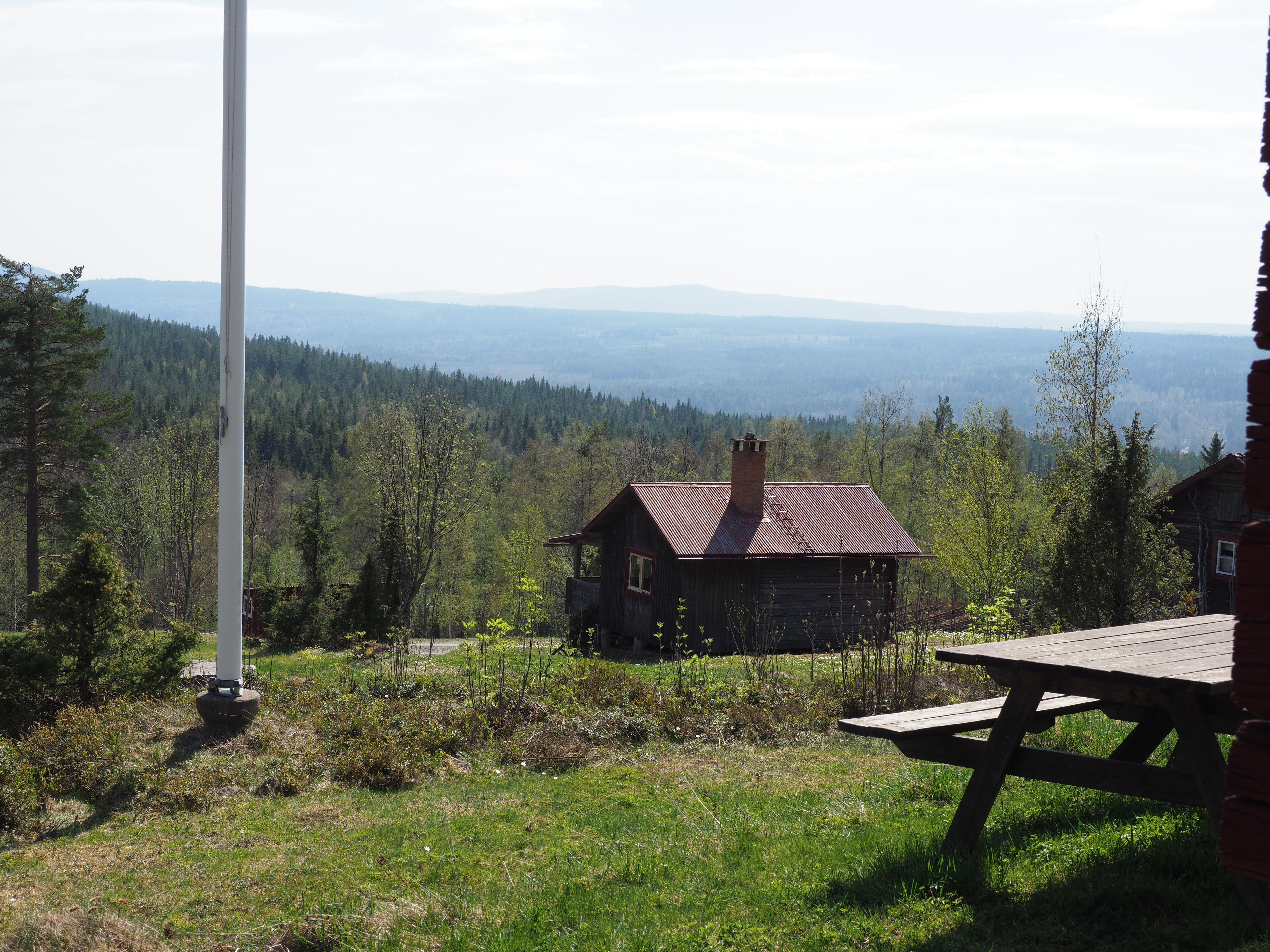 Vy från Kronsstugan i Granberg