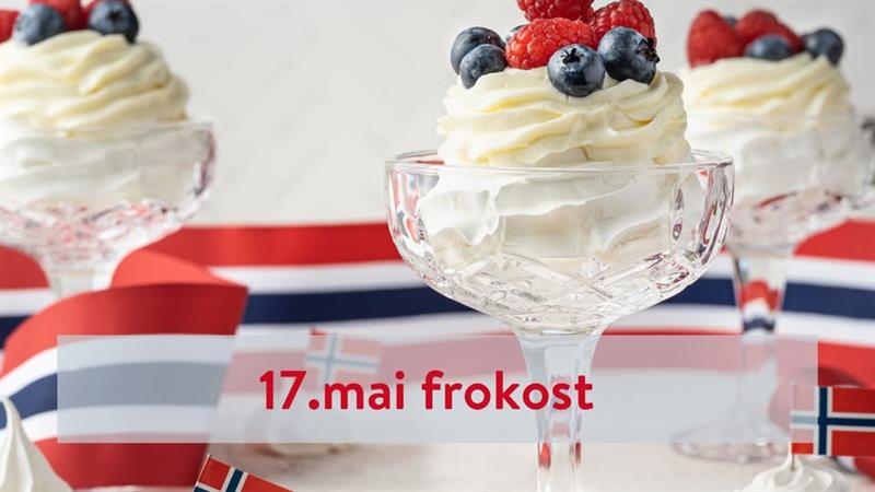 17. mai frokost med og uten bobler på Scandic Brennemoen