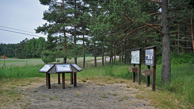 Entré till Gålö fornstig