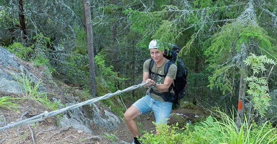Brant passage på  Torpön. 
Etapp: Torpön runt
Ydre