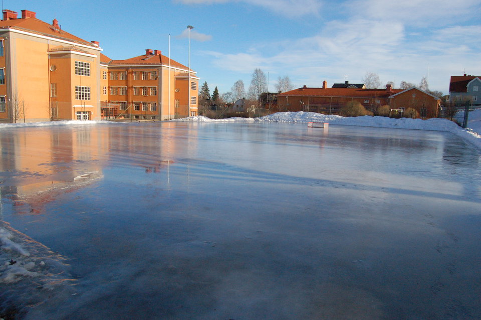 Isplan vid Höglunda skola
