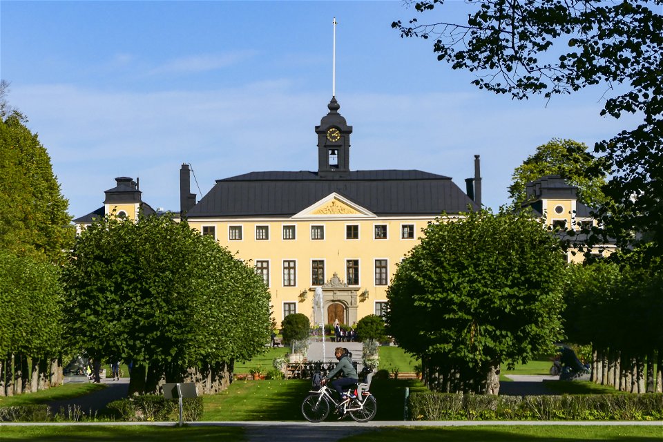 Nationalstadsparken Ulriksdals slott.