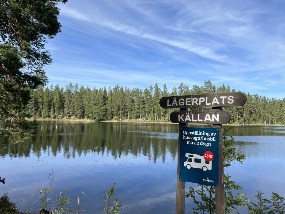 Vy mot Källsjön