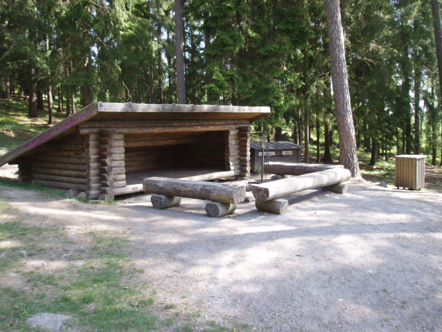 Vindskydd vid Accroparken