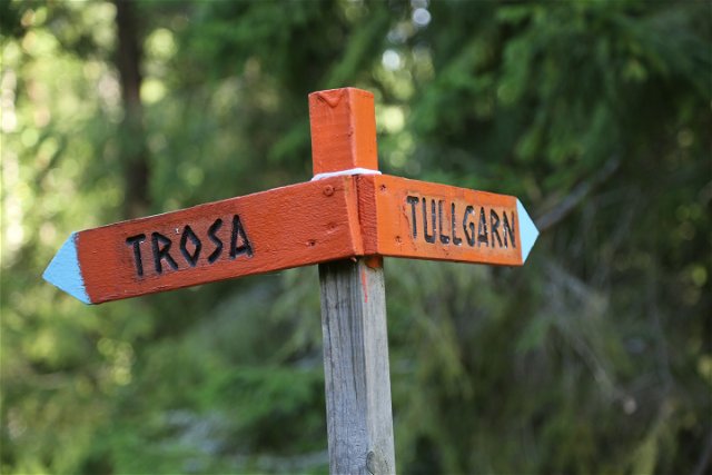 Sörmlandsleden route 56 Trosa - Tullgarns slott