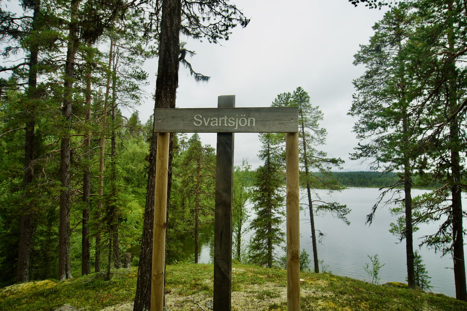 Svartsjön.