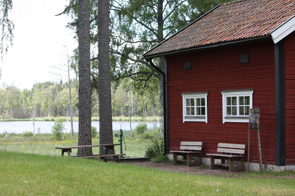Österbo fäbodar vid Hundsjön