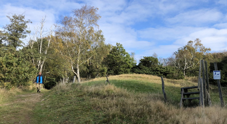 Västra reservatsingången.