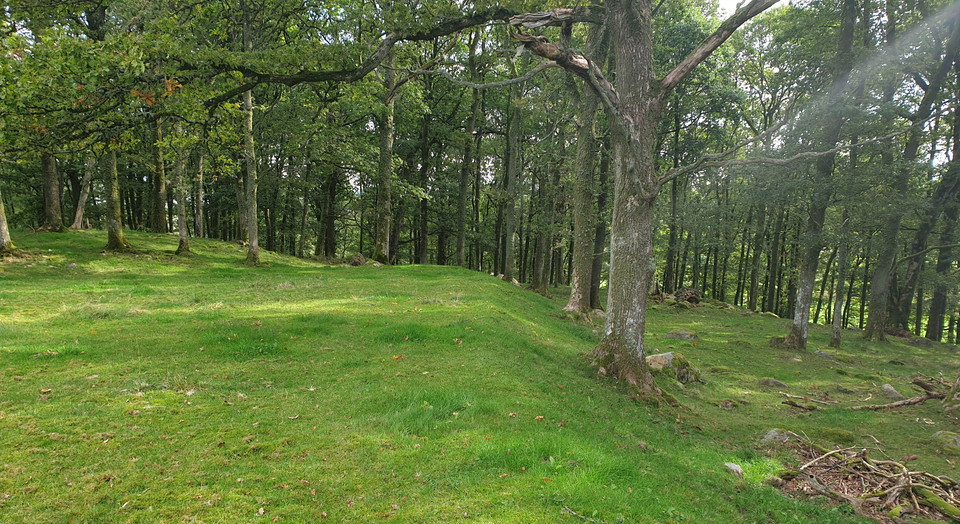 Terasskant i reservatet