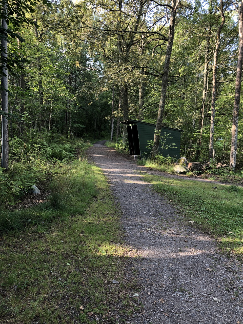 Starten för spåret ligger vid Knalleborg