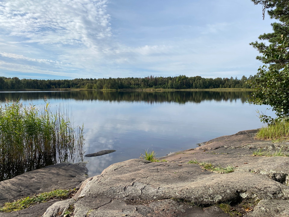 Utsikt över Aspdalssjön