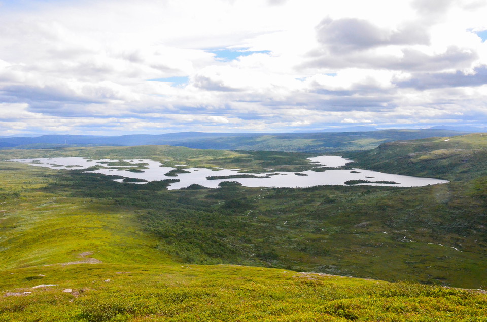 Öjön från norra Gröndörrsstöten.