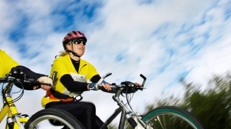 Vätternrundans MTB-bana leder dig på cykel runt i Motalas vackra natur