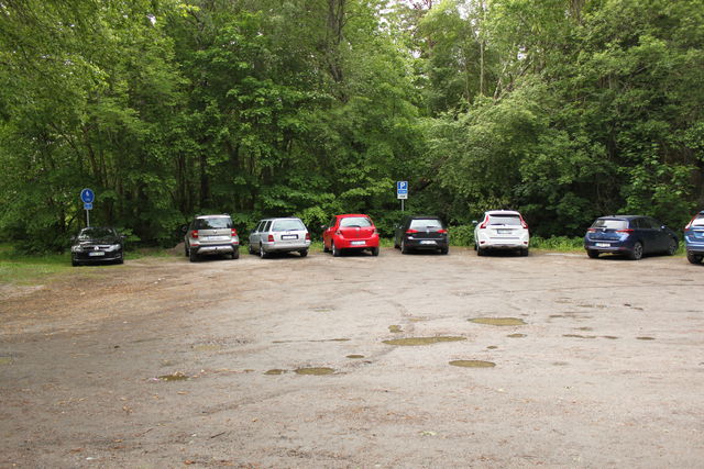 Parkeringsplats Kåbovägen, Stadsskogen