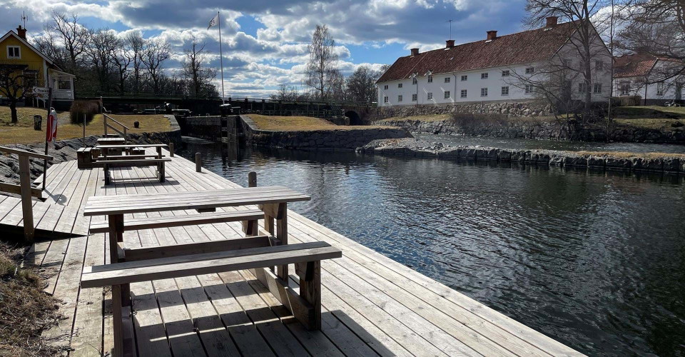 Rastplats vid Brokinds sluss
Etapp: Brokind - Viggeby och Sätravallen - Brokind
Linköpings kommun