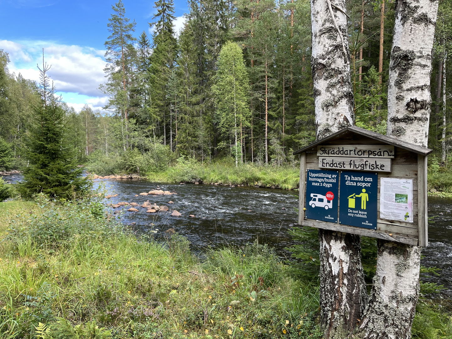Information husvagn/husbil Lumsenkojan